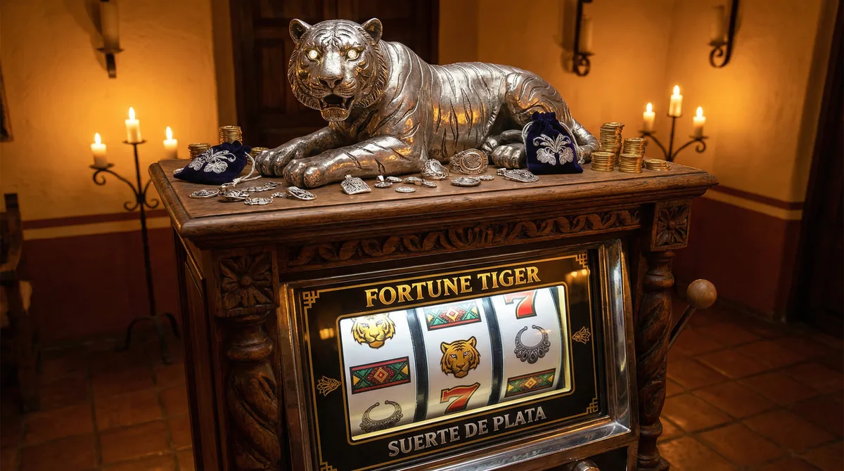 Fortune Tiger tragamonedas con tigre de plata